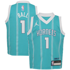 NBA LaMelo Ball Charlotte Hornets Jordan Brand Preschool Swingman Player Jersey