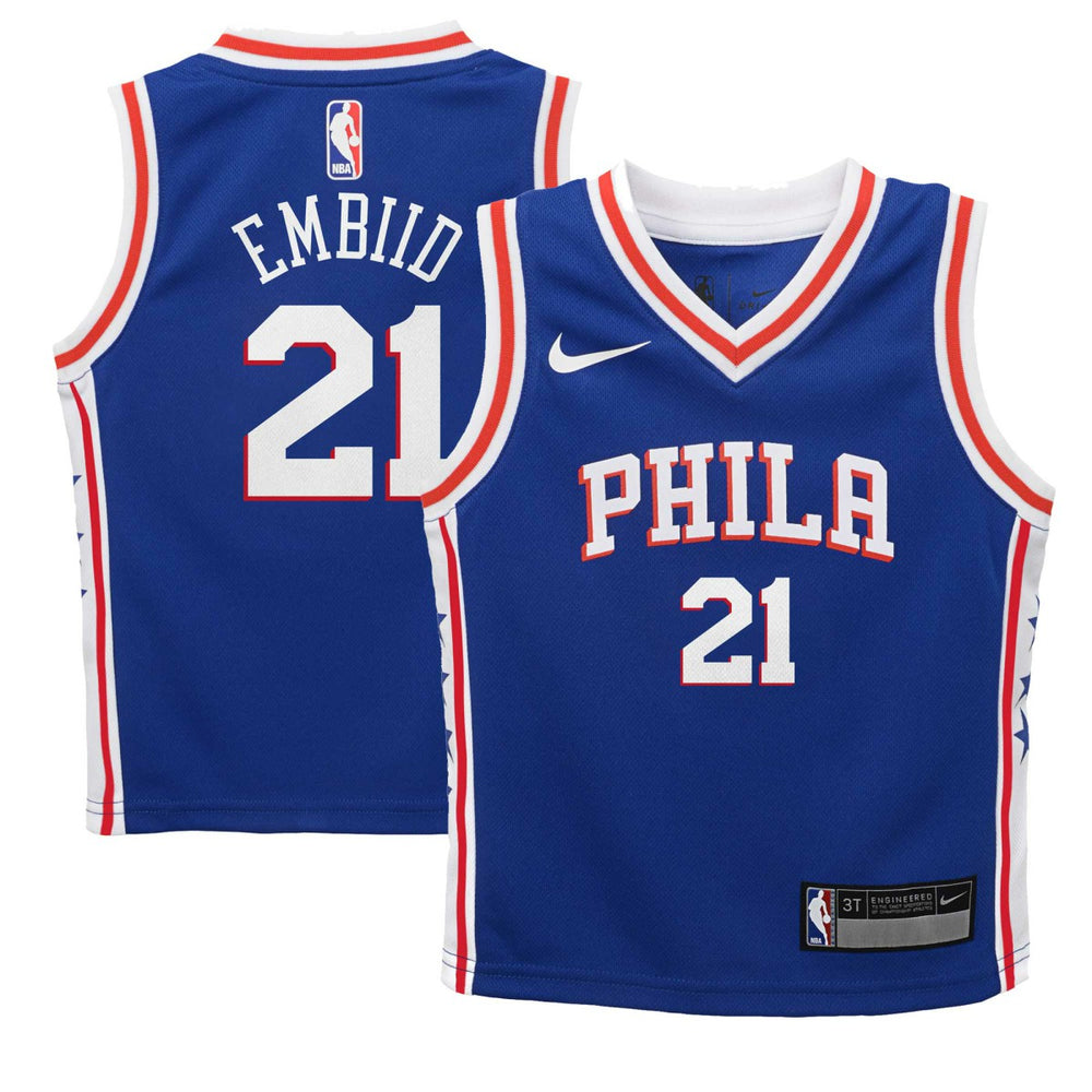 NBA Joel Embiid Philadelphia 76ers Preschool Swingman Player Jersey