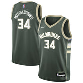 NBA Giannis Antetokounmpo Milwaukee Bucks Youth Swingman Jersey