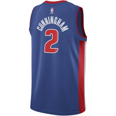 NBA Cade Cunningham Detroit Pistons Youth Swingman Jersey sale