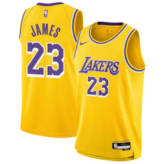 NBA LeBron James Los Angeles Lakers Youth Swingman Jersey
