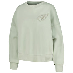 Pro Standard Women's Oversized Cropped Neutral Pullover Sweatshirt - Arizona Cardinals