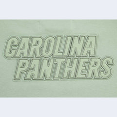 Pro Standard Women's Oversized Cropped Neutral Pullover Sweatshirt - Carolina Panthers