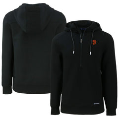 MLB San Francisco Giants Cutter & Buck Roam Eco Half-Zip Recycled Pullover Hoodie