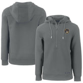 MLB Milwaukee Brewers Cutter & Buck Roam Eco Half-Zip Recycled Pullover Hoodie