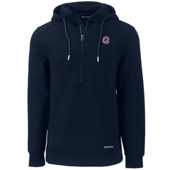 MLB Chicago Cubs Cutter & Buck Roam Eco Half-Zip Recycled Pullover Hoodie