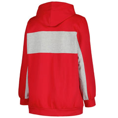 MLB St. Louis Cardinals Profile Women's Plus Size Pullover Hoodie