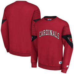 Starter Face-Off Pullover Sweatshirt - Arizona Cardinals