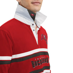 Tommy Hilfiger Cory Varsity Rugby Long Sleeve T-Shirt - Tampa Bay Buccaneers