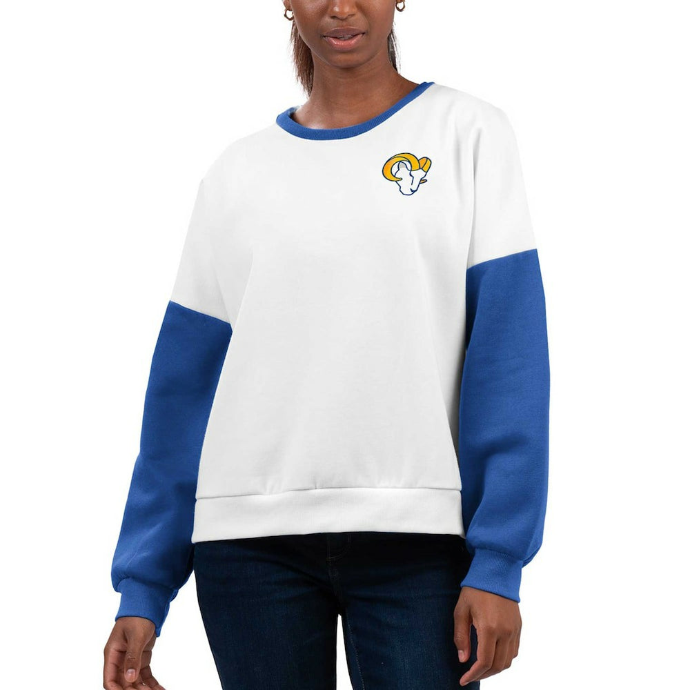 G-III 4Her by Carl Banks Women's A-Game Pullover Sweatshirt - Los Angeles Rams