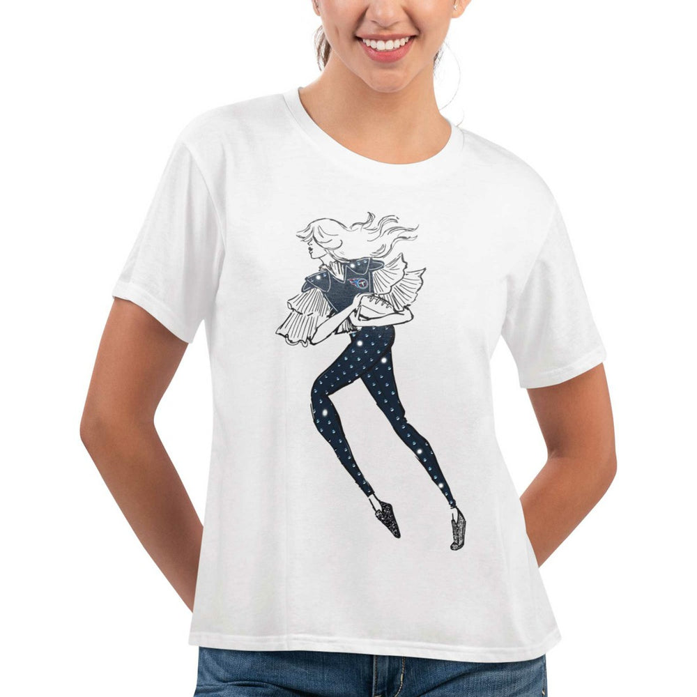 G-III 4Her by Carl Banks Women's Play The Ball T-Shirt - Tennessee Titans