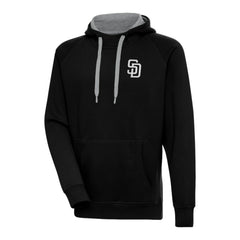 MLB San Diego Padres Antigua Metallic Victory Pullover Hoodie
