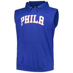 NBA Philadelphia 76ers Big & Tall Jersey Muscle Pullover Hoodie
