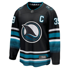 NHL Black Logan Couture San Jose Sharks Fanatics Breakaway Jersey