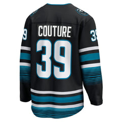 NHL Black Logan Couture San Jose Sharks Fanatics Breakaway Jersey