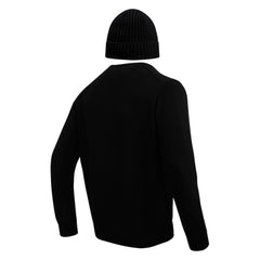 Pro Standard Crewneck Pullover Sweater & Cuffed Knit Hat Box Gift Set - Minnesota Vikings