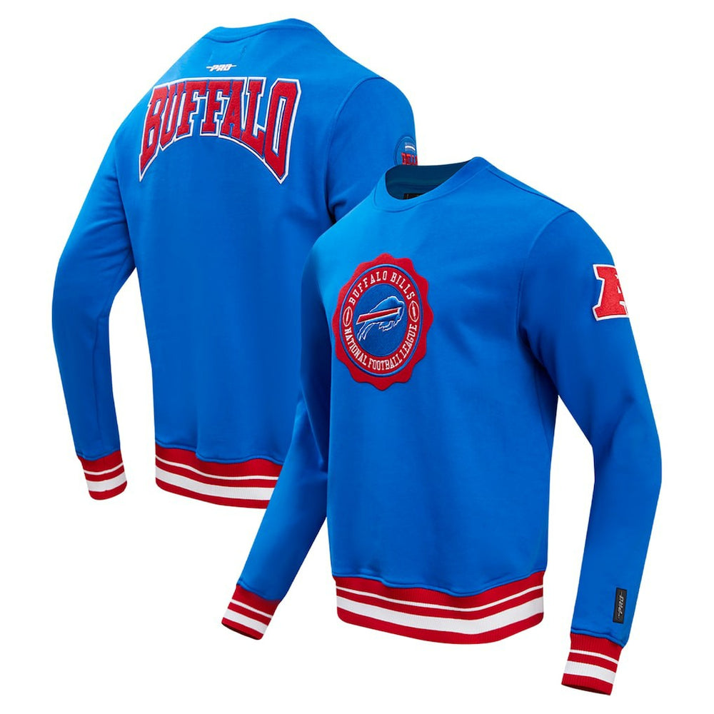 Pro Standard Crest Emblem Pullover Sweatshirt - Buffalo Bills