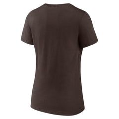 MLB San Diego Padres Women's Hometown 619 Beisbol V-Neck T-Shirt