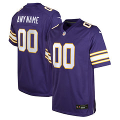 Youth Classic Custom Game Jersey - Minnesota Vikings