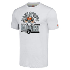 Maxx Crosby Homage Unisex Caricature Player Tri-Blend T-Shirt - Las Vegas Raiders