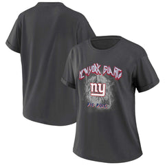 WEAR by Erin Andrews Women's Boyfriend T-Shirt - New York Giants