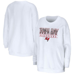 WEAR by Erin Andrews Women's Domestic Pullover Sweatshirt - Tampa Bay Buccaneers