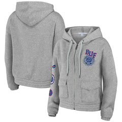 WEAR by Erin Andrews Women's Full-Zip Hoodie - Buffalo Bills
