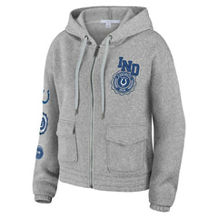 WEAR by Erin Andrews Women's Full-Zip Hoodie - Indianapolis Colts