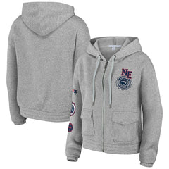 WEAR by Erin Andrews Women's Full-Zip Hoodie - New England Patriots
