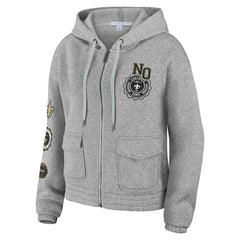 WEAR by Erin Andrews Women's Full-Zip Hoodie - New Orleans Saints
