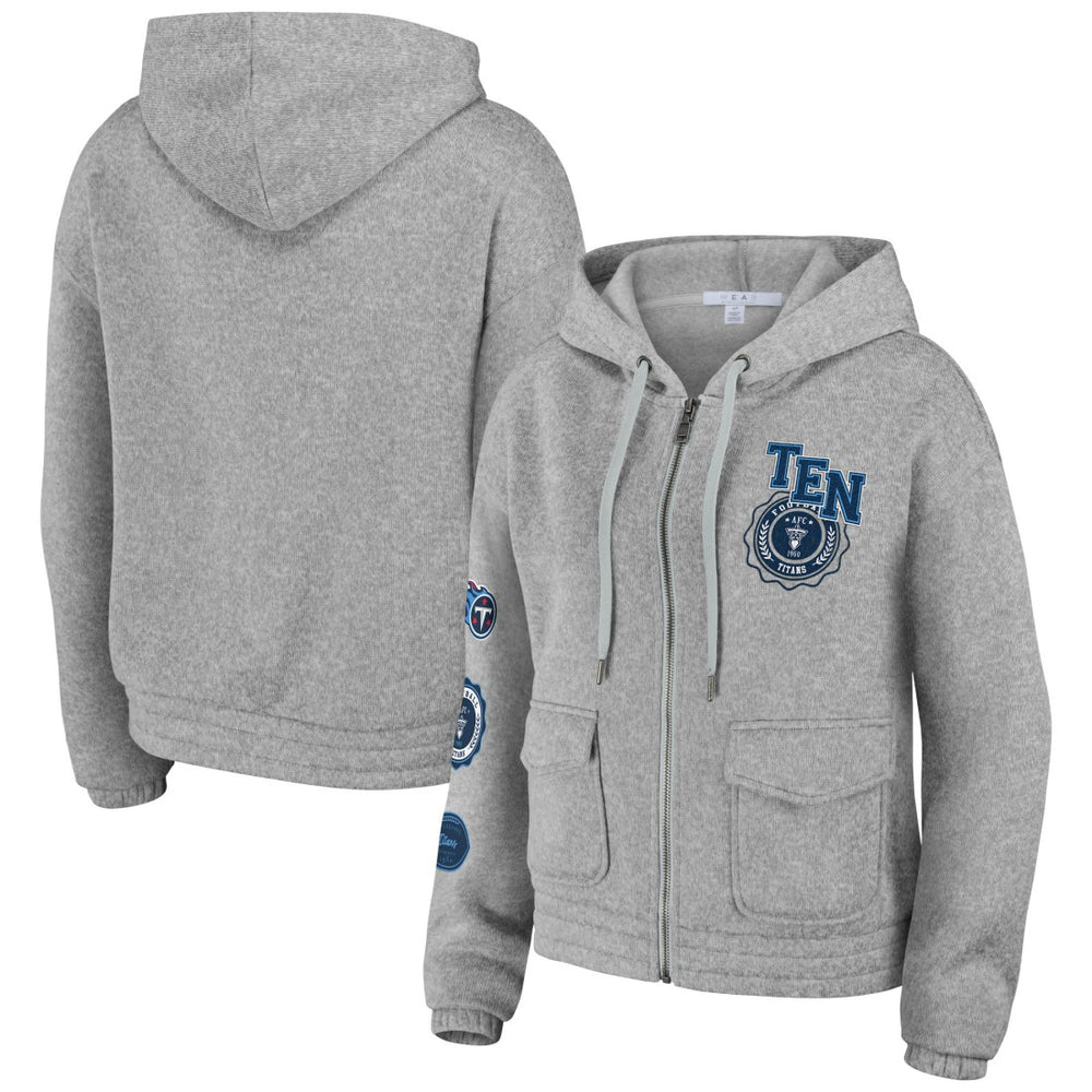 WEAR by Erin Andrews Women's Full-Zip Hoodie - Tennessee Titans