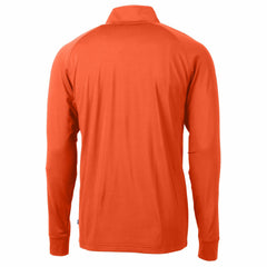 MLB New York Mets Cutter & Buck Adapt Eco Knit Stretch Recycled Quarter-Zip Pullover Top