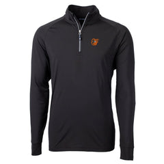 MLB Baltimore Orioles Cutter & Buck Adapt Eco Knit Stretch Recycled Quarter-Zip Pullover Top
