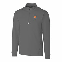MLB New York Mets Cutter & Buck Traverse Stretch Quarter-Zip Pullover Top