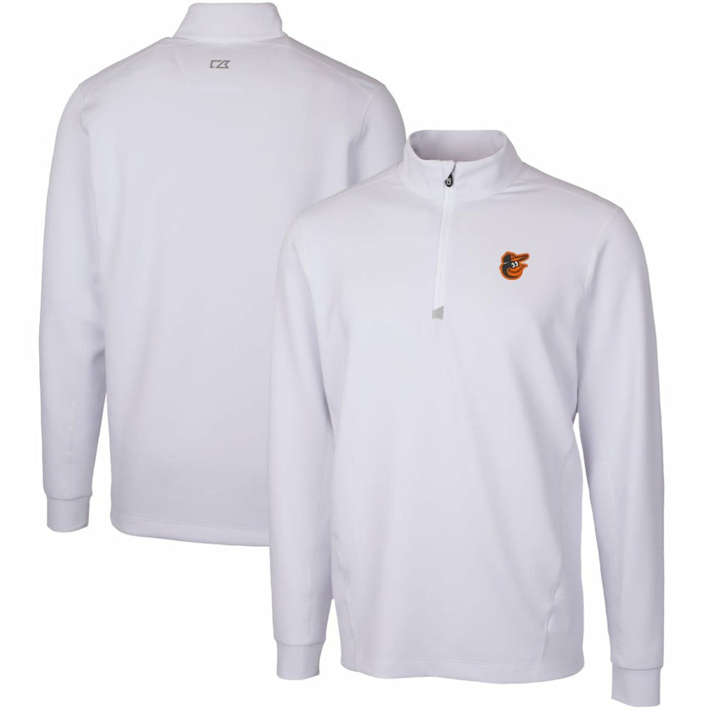 MLB Baltimore Orioles Cutter & Buck Traverse Stretch Quarter-Zip Pullover Top