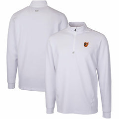 MLB Baltimore Orioles Cutter & Buck Traverse Stretch Quarter-Zip Pullover Top