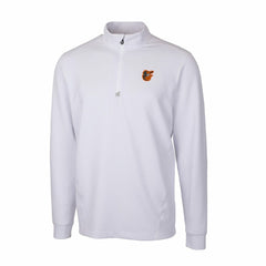 MLB Baltimore Orioles Cutter & Buck Traverse Stretch Quarter-Zip Pullover Top