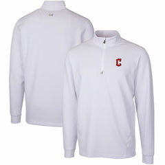 MLB Cleveland Guardians Cutter & Buck Traverse Stretch Quarter-Zip Pullover Top
