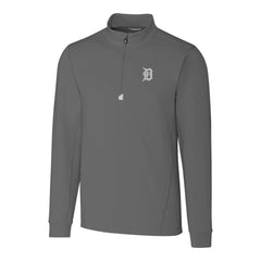 MLB Detroit Tigers Cutter & Buck Big & Tall Traverse Stretch Quarter-Zip Pullover Top