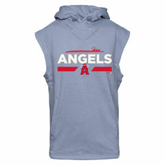 MLB Los Angeles Angels Levelwear City Connect Throttle No Hitter Hoodie Sleeveless T-Shirt