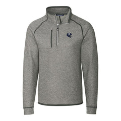 Cutter & Buck Helmet Mainsail Sweater-Knit Half-Zip Pullover Jacket - New York Giants