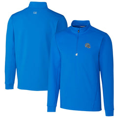 Cutter & Buck Helmet Traverse Stretch Quarter-Zip Pullover Top - Detroit Lions