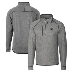Cutter & Buck Helmet Mainsail Sweater-Knit Half-Zip Pullover Jacket - Baltimore Ravens