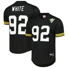 Reggie White Retired Player Name and Number Mesh Top - Green Bay Packers