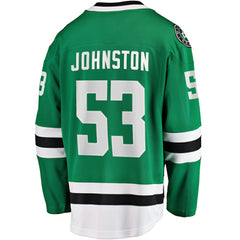 NHL Kelly Green Wyatt Johnston Dallas Stars Fanatics Home Breakaway Player Jersey