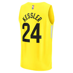 NBA Walker Kessler Utah Jazz Youth Fast Break Player Jersey