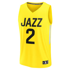NBA Collin Sexton Utah Jazz Youth Fast Break Player Jersey