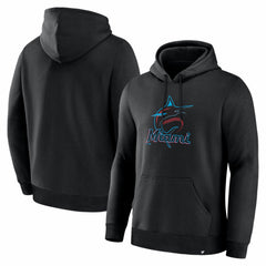MLB Miami Marlins Fanatics Primary Logo Legacy Hoodie