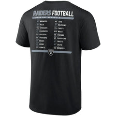 Two-Pack 2023 Schedule T-Shirt Combo Set - Las Vegas Raiders