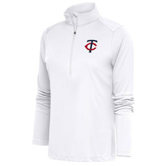 MLB Minnesota Twins Antigua Women's Tribute Half-Zip Pullover Top